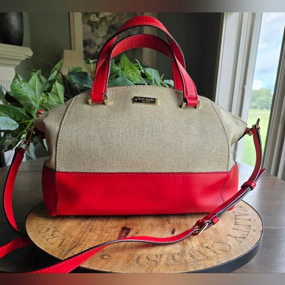 Kate Spade Rare Charlotte Street Large Sloan Satchel With Crossbody Strap - Picture 9 of 15